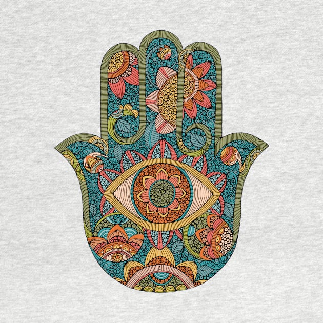 Hamsa Hand by Valentina Harper